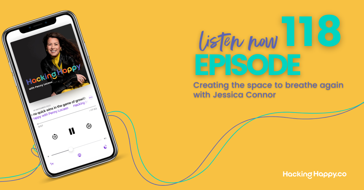 Creating the space to breathe again with Jessica Connor | Ep. 118