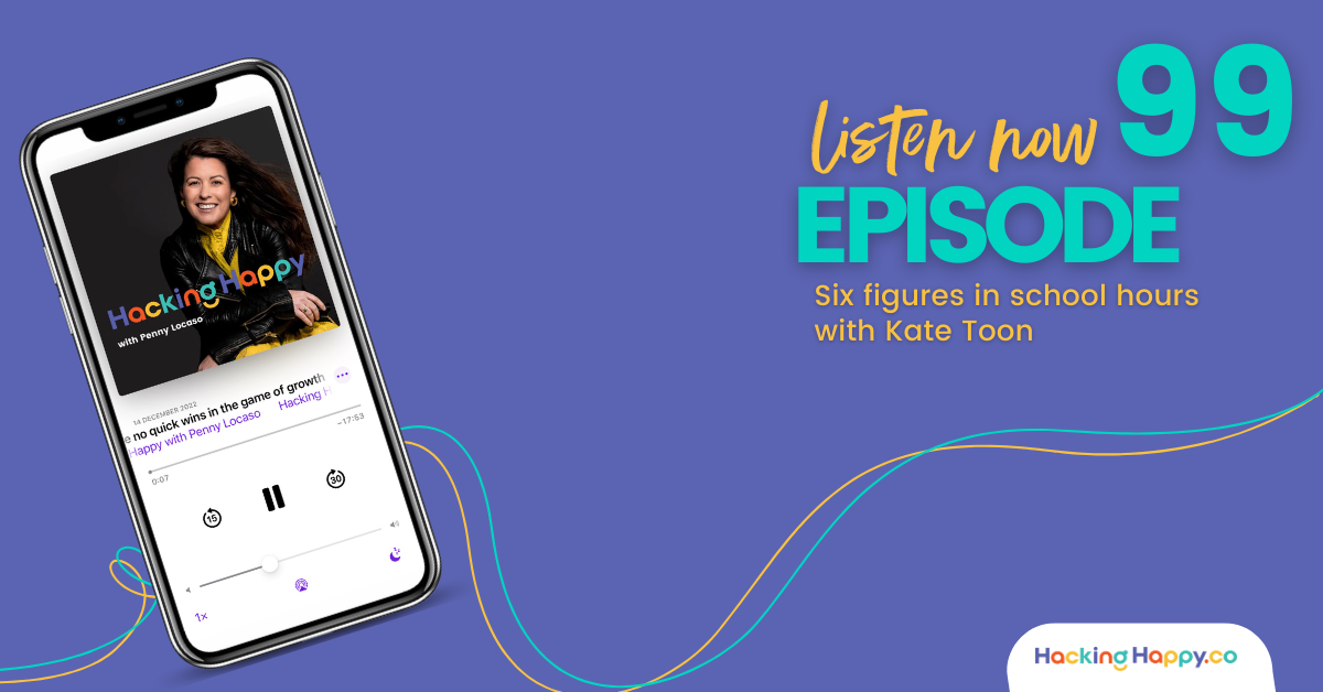 Six figures in school hours with Kate Toon | Episode 99